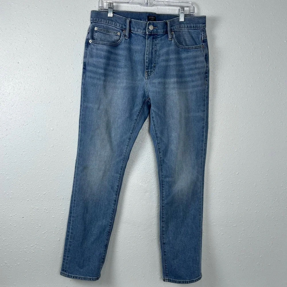 J. Crew Flex Men’s Jeans Size W33 L30 Slim Light Wash Cotton Denim